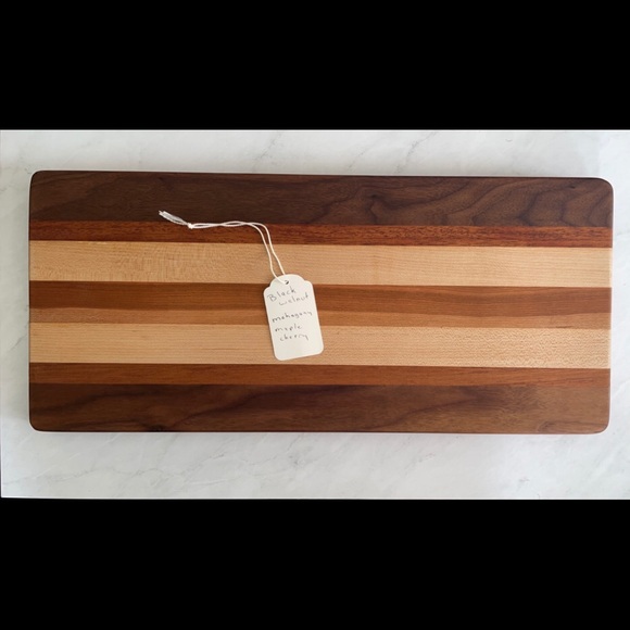 Other - Locally Handmade Wood Cutting Board - Black Walnut, Mahogany, Maple Cherry
